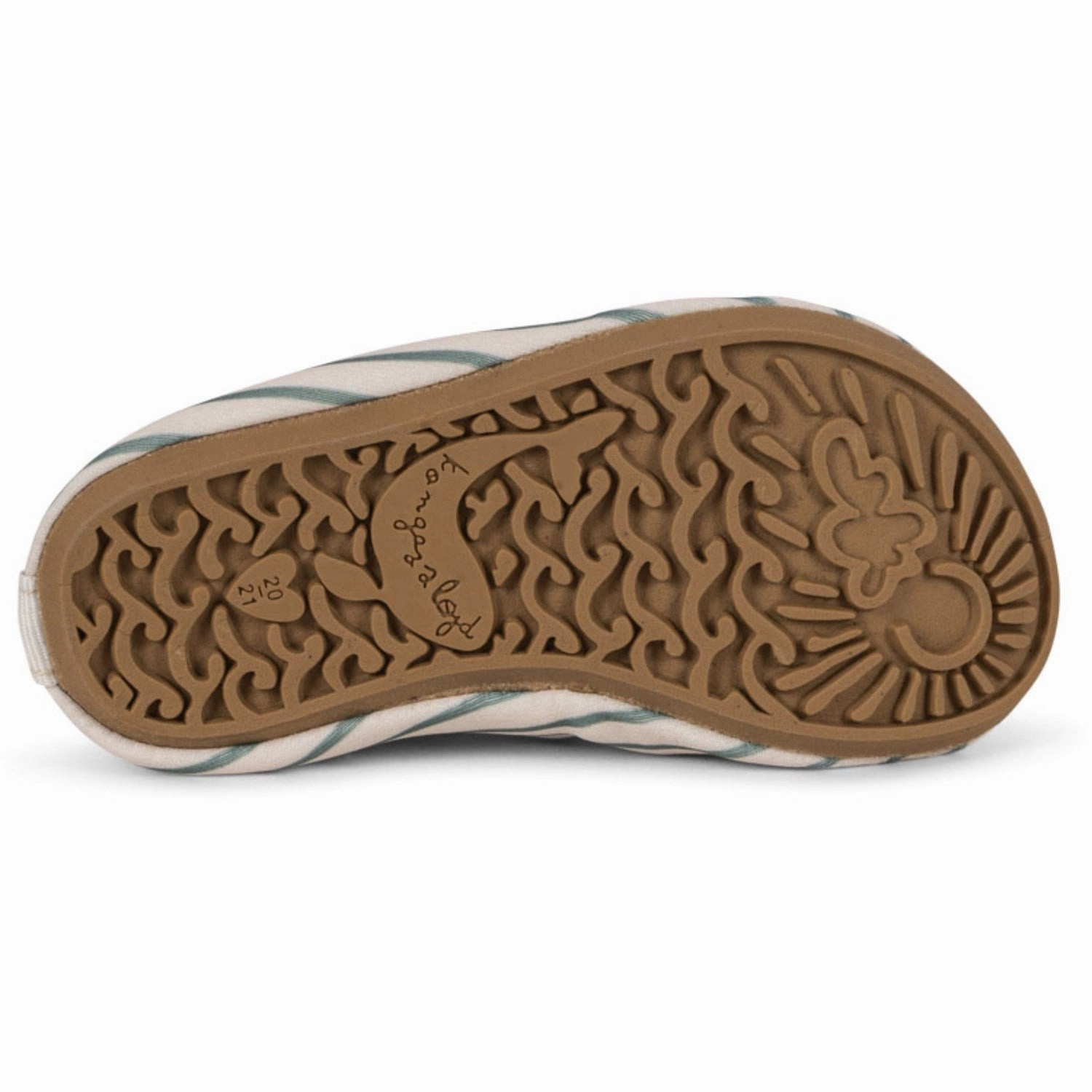 Konges Sl?jd Tea Stripe Aster Swim Shoes Relaxed Sole Foot Supportive Design