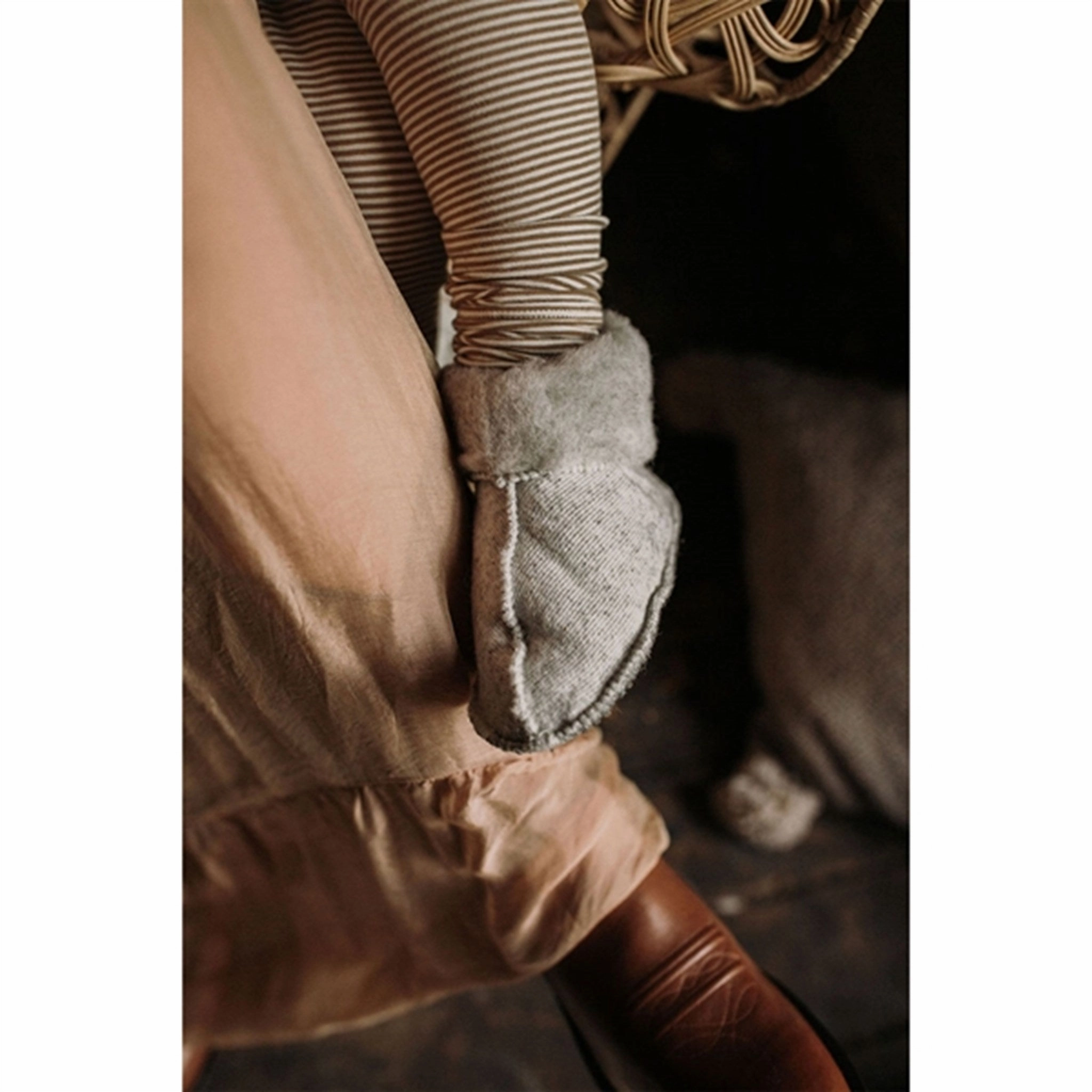 All-Day Fit Alwero Baby Slippers Light Grey