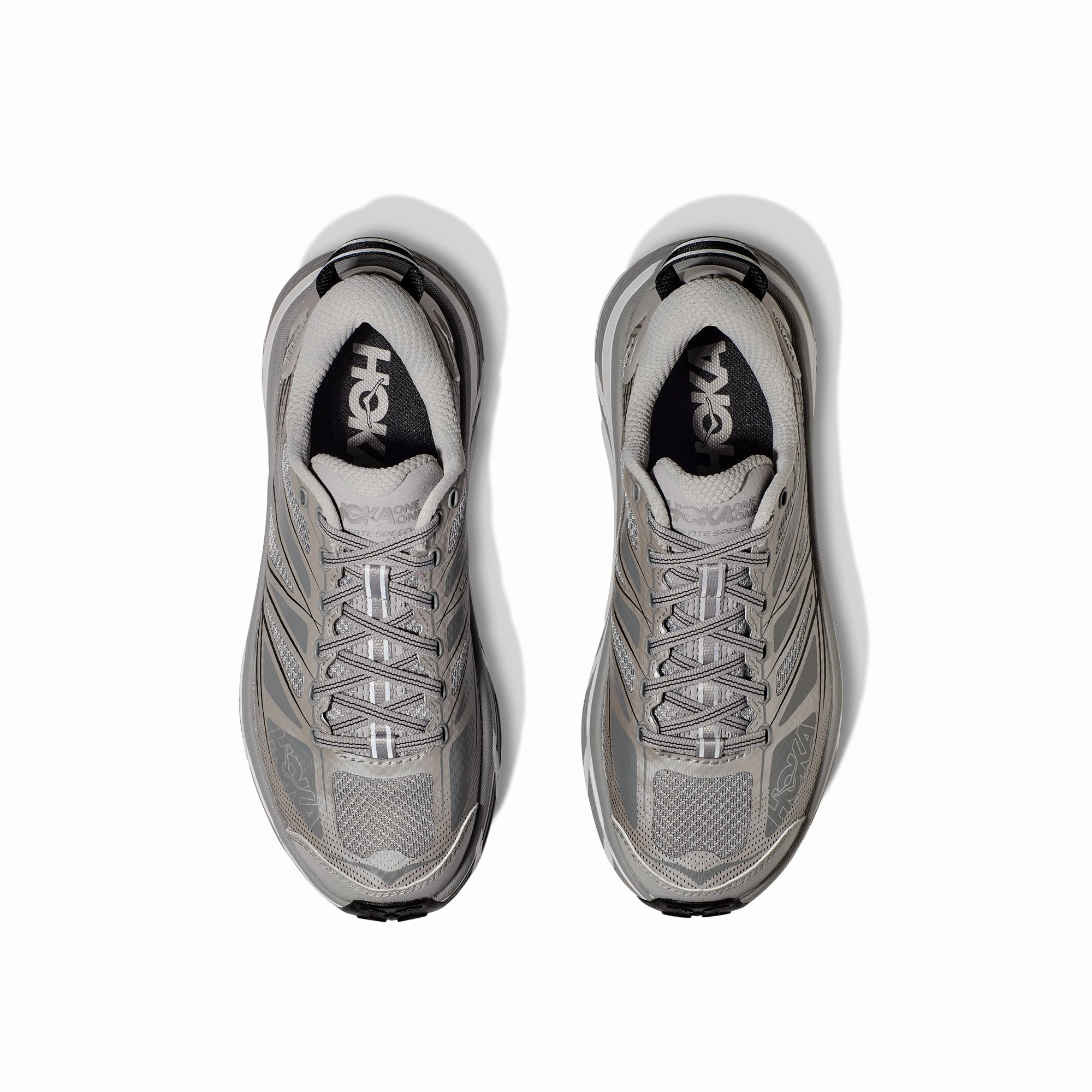 Hoka Mens Mafate Speed 2 Shoes ElasticLaces running with a low - top design