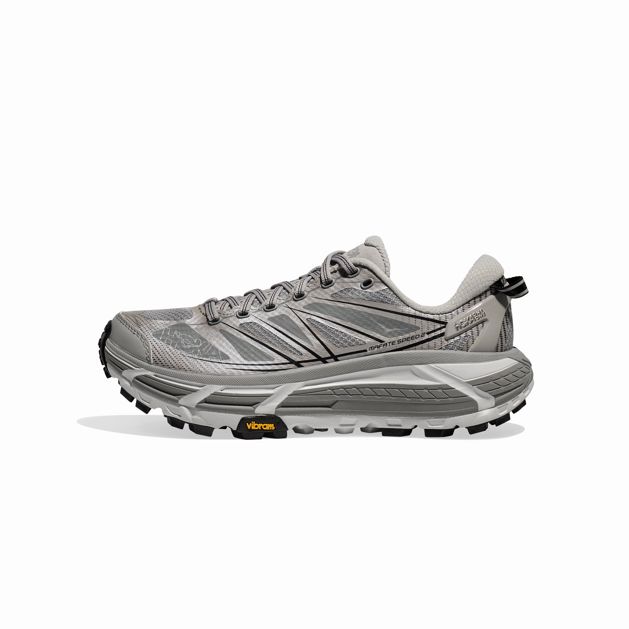 spring - loaded running option Dot Hoka Mens Mafate Speed 2 Shoes