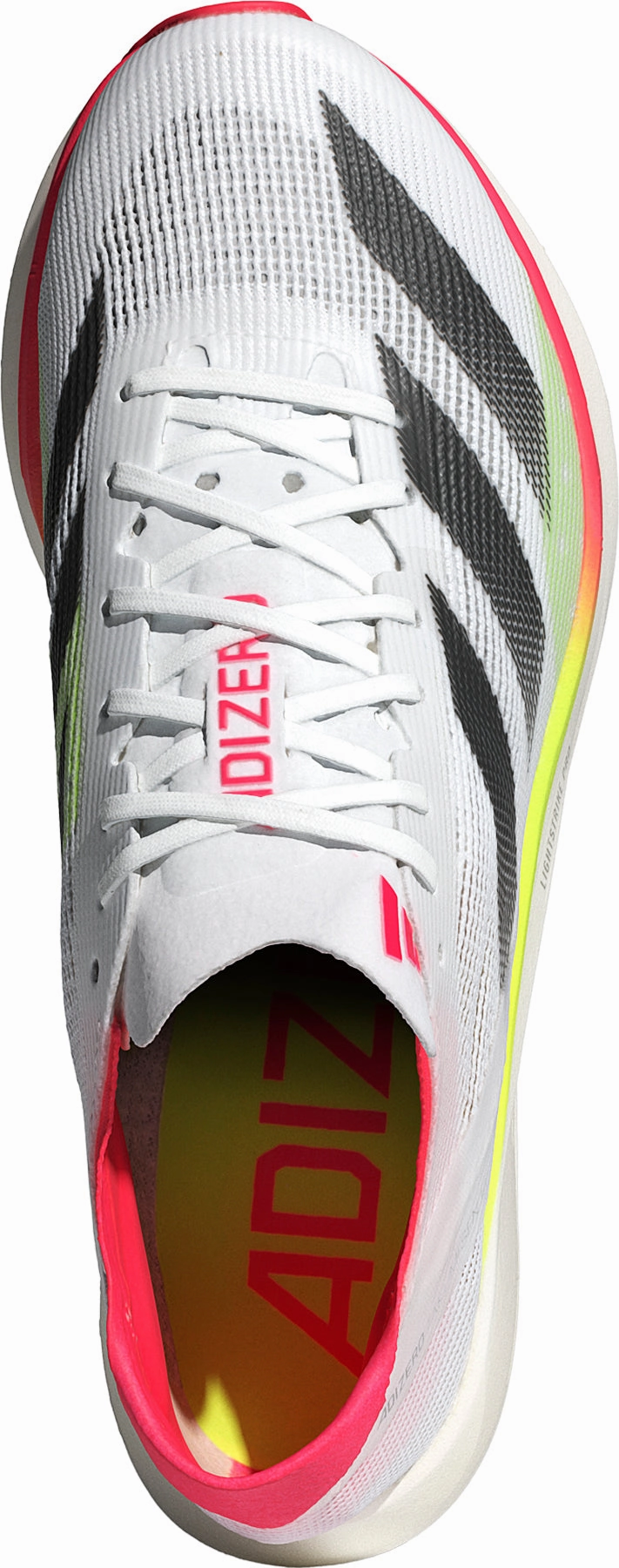 adidas Adizero Takumi Sen 10 Womens Running Shoes - White running in a cave area shoes