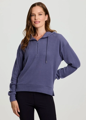 Autumn - wear Laidback Ribbed Hoodie