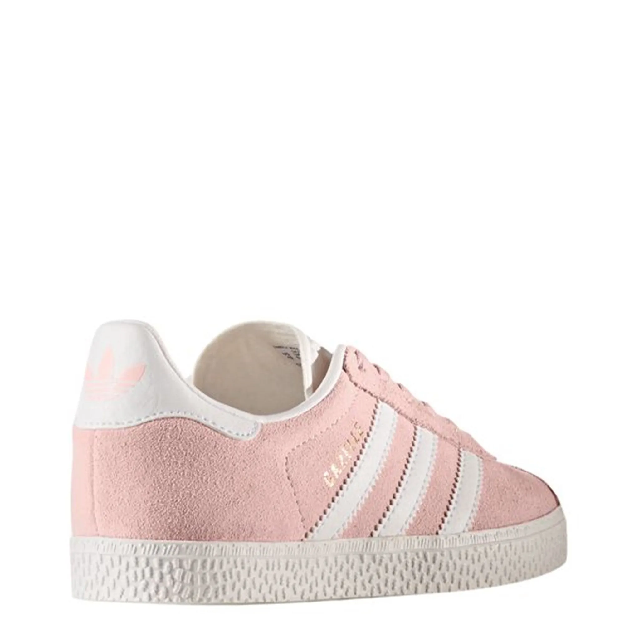 Functional shock absorption Comfortable Design Features adidas Gazelle Sneakers Ice Pink/White
