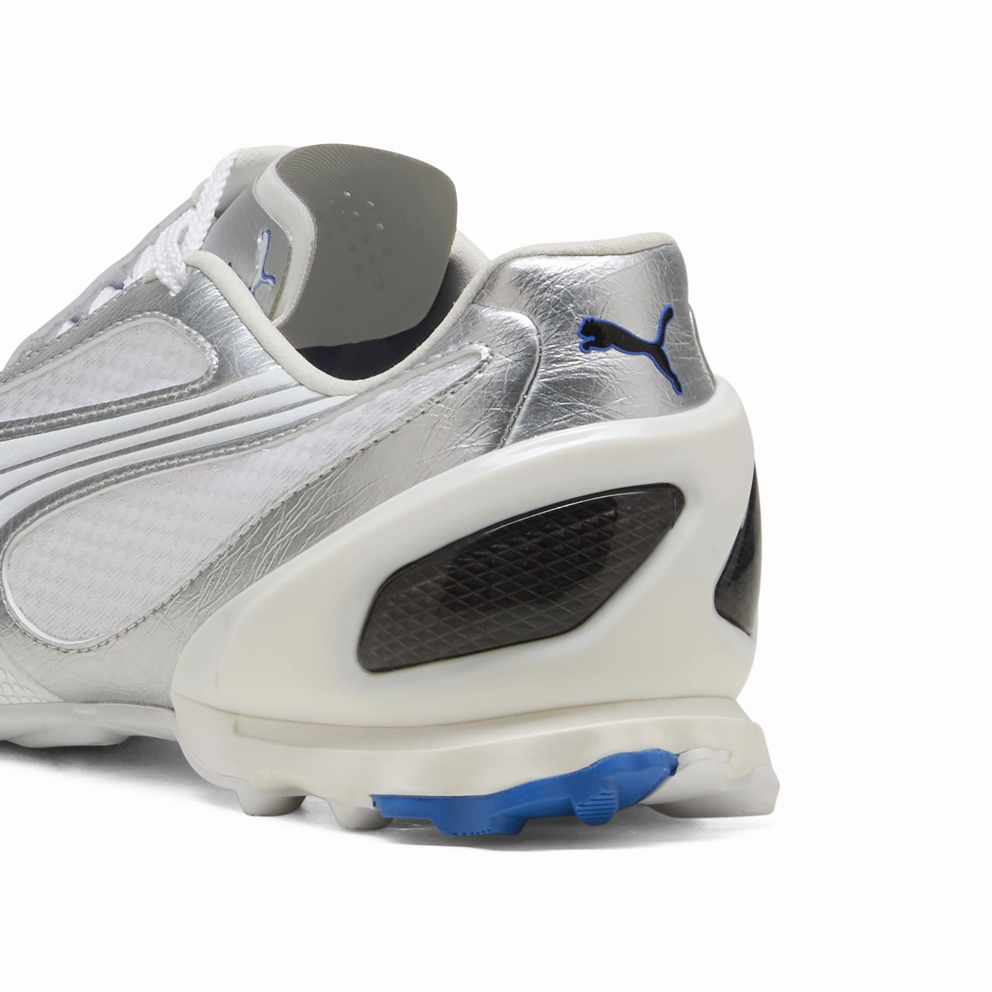 Lightweight Reinforced Toe Cap Puma Mens V-S1 Metallic Shoes