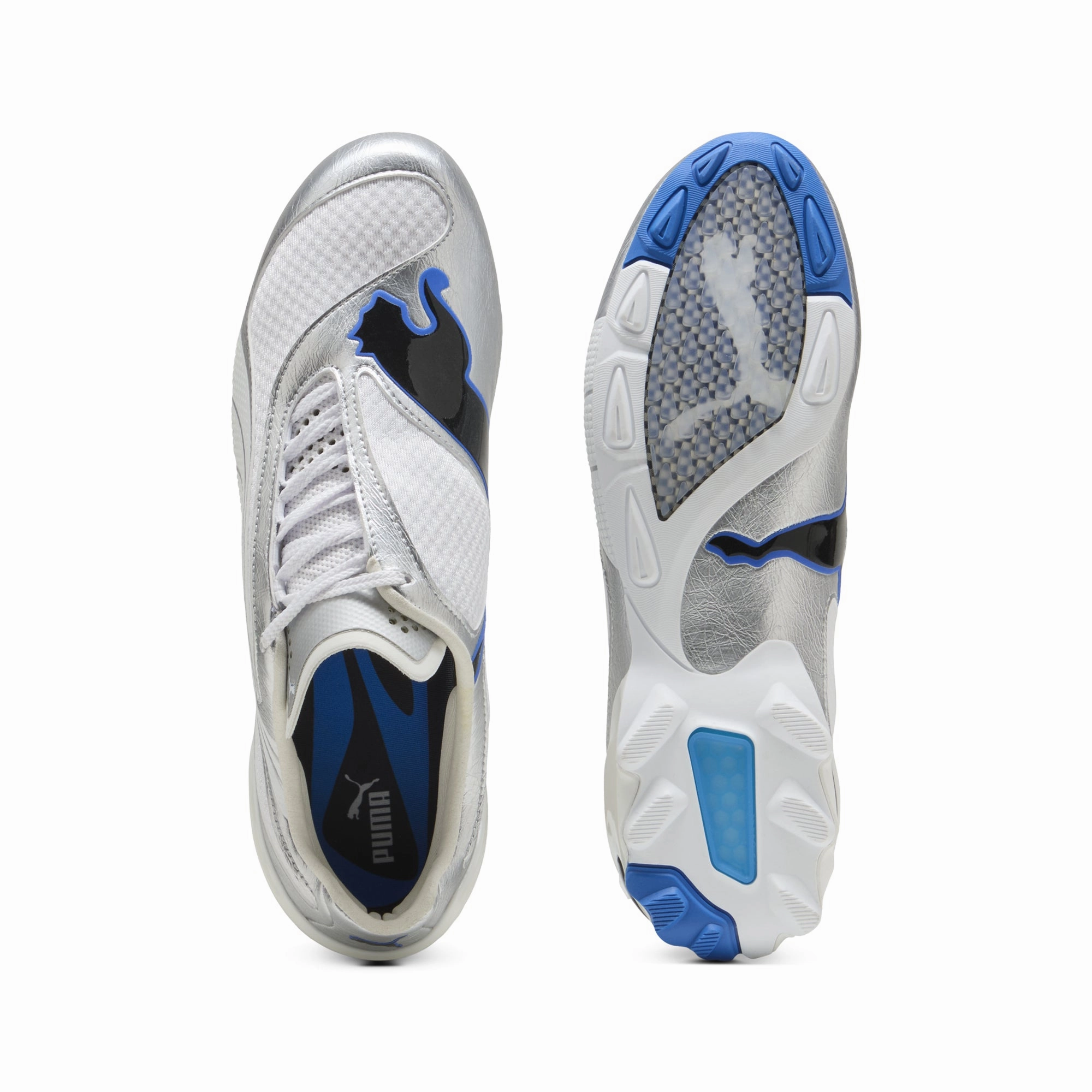 Puma Mens V-S1 Metallic Shoes Reinforced Cage