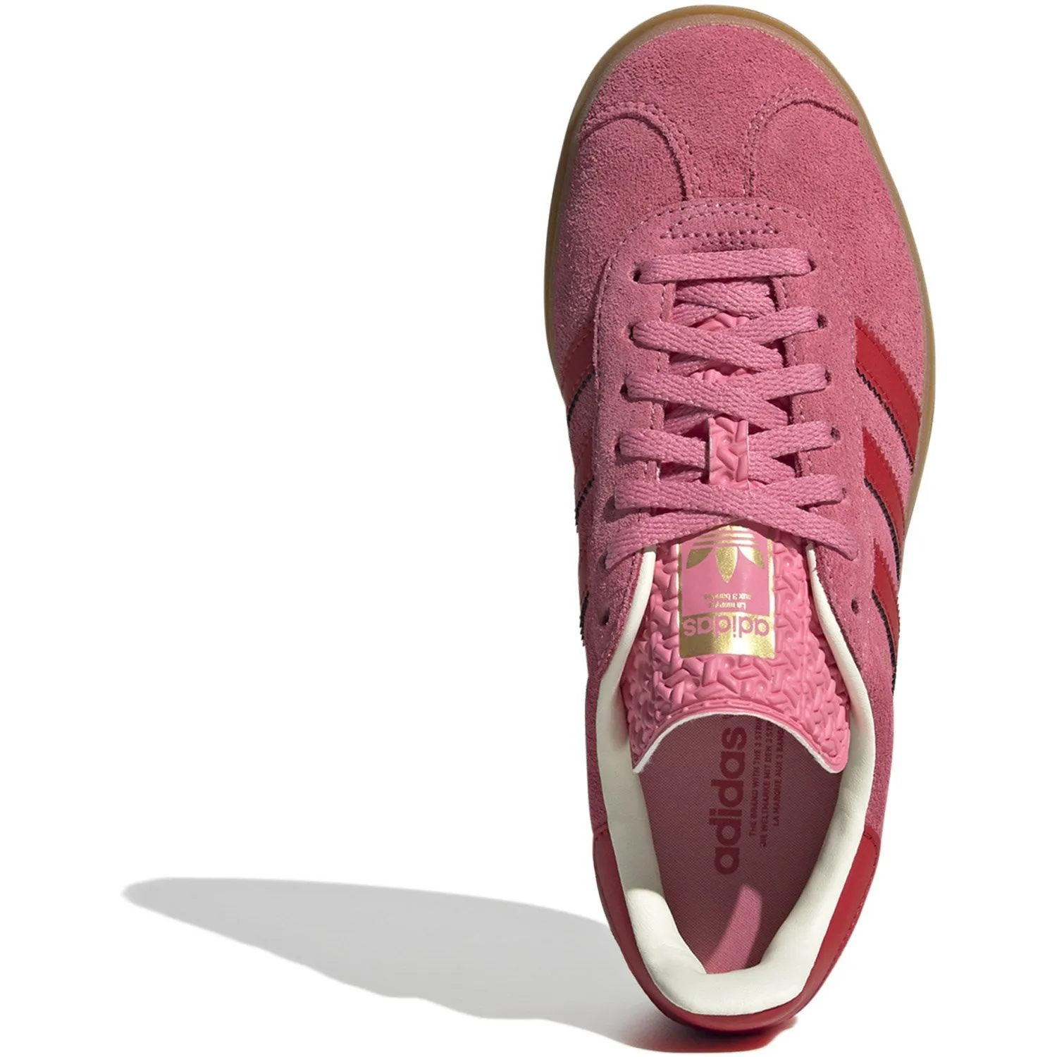 Elevated Comfort Comfortable Standing adidas Originals Rose Tone/Better Scarlet/Cream White Gazelle Bold J Sneakers