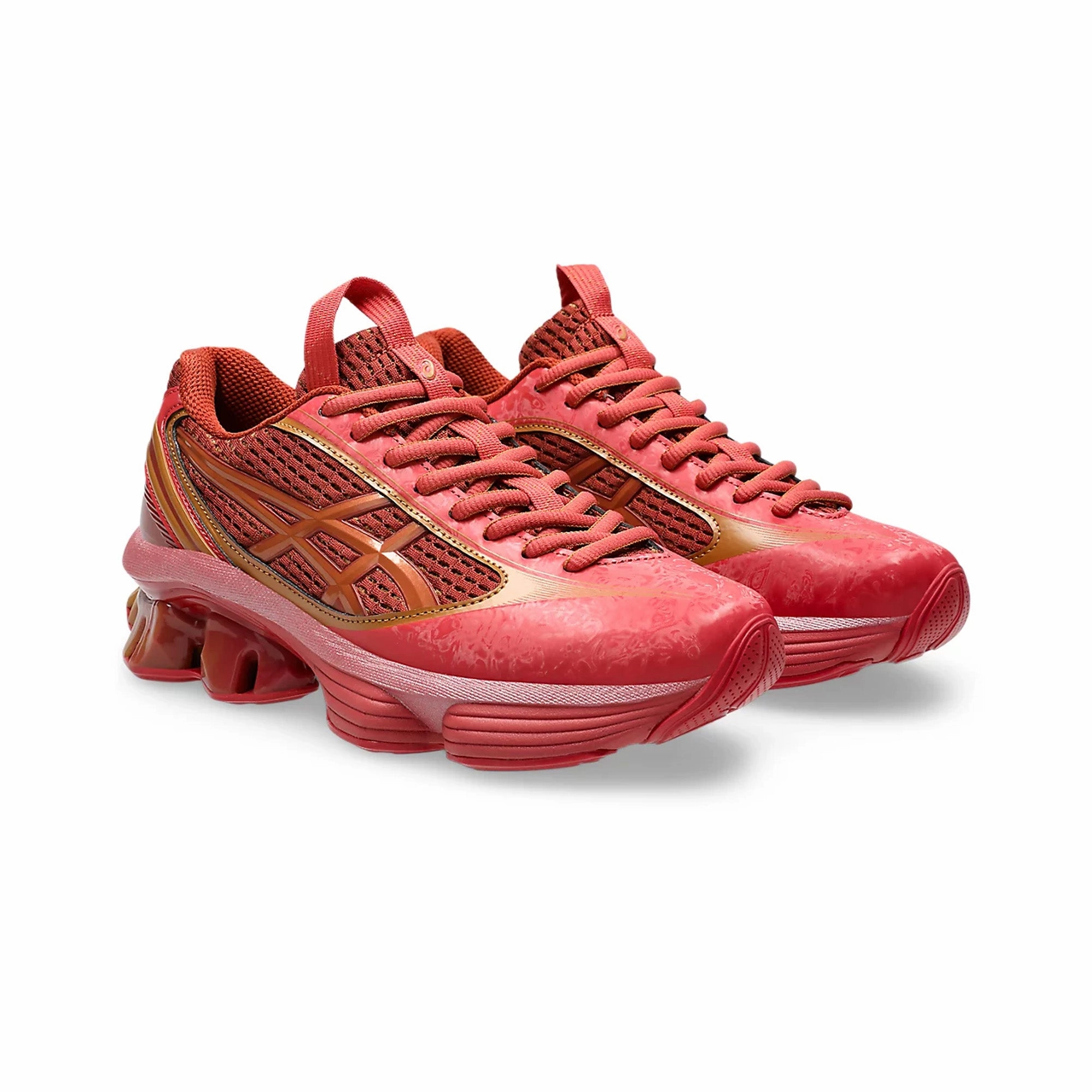 Asics Mens US6-S Gel-Kinetic Fluent Shoes Work Shoes Vaulted Heel Geometry