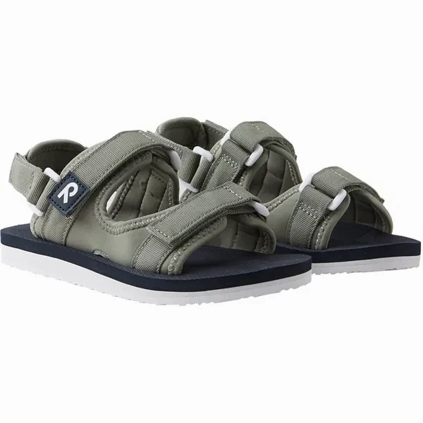 Reima Sandals Minsa 2.0 Green Bacteria Inhibiting Fabric Comfy Beach Fit
