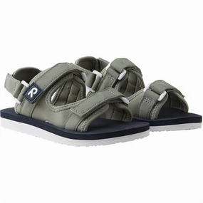 Reima Sandals Minsa 2.0 Green Bacteria Inhibiting Fabric Comfy Beach Fit