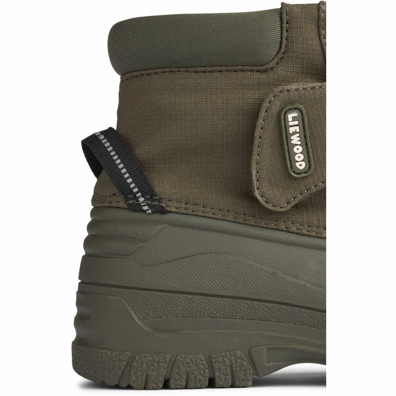 LIEWOOD Army Brown Becca Winter Boot Factory Worker Stretchable Material