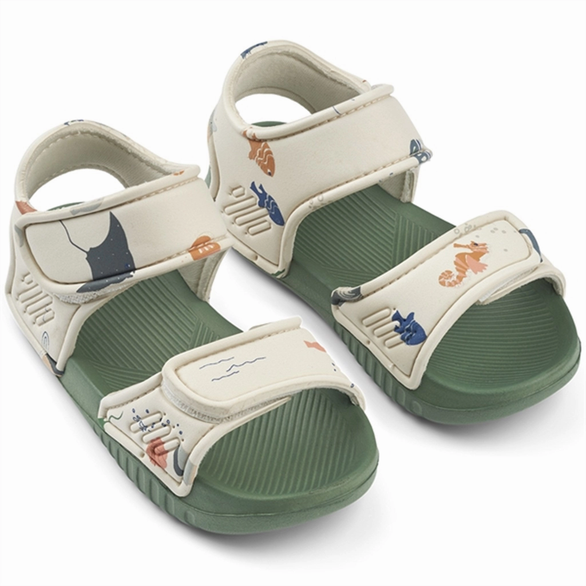molded Liewood Blumer Sandals Sea Creature/Sandy