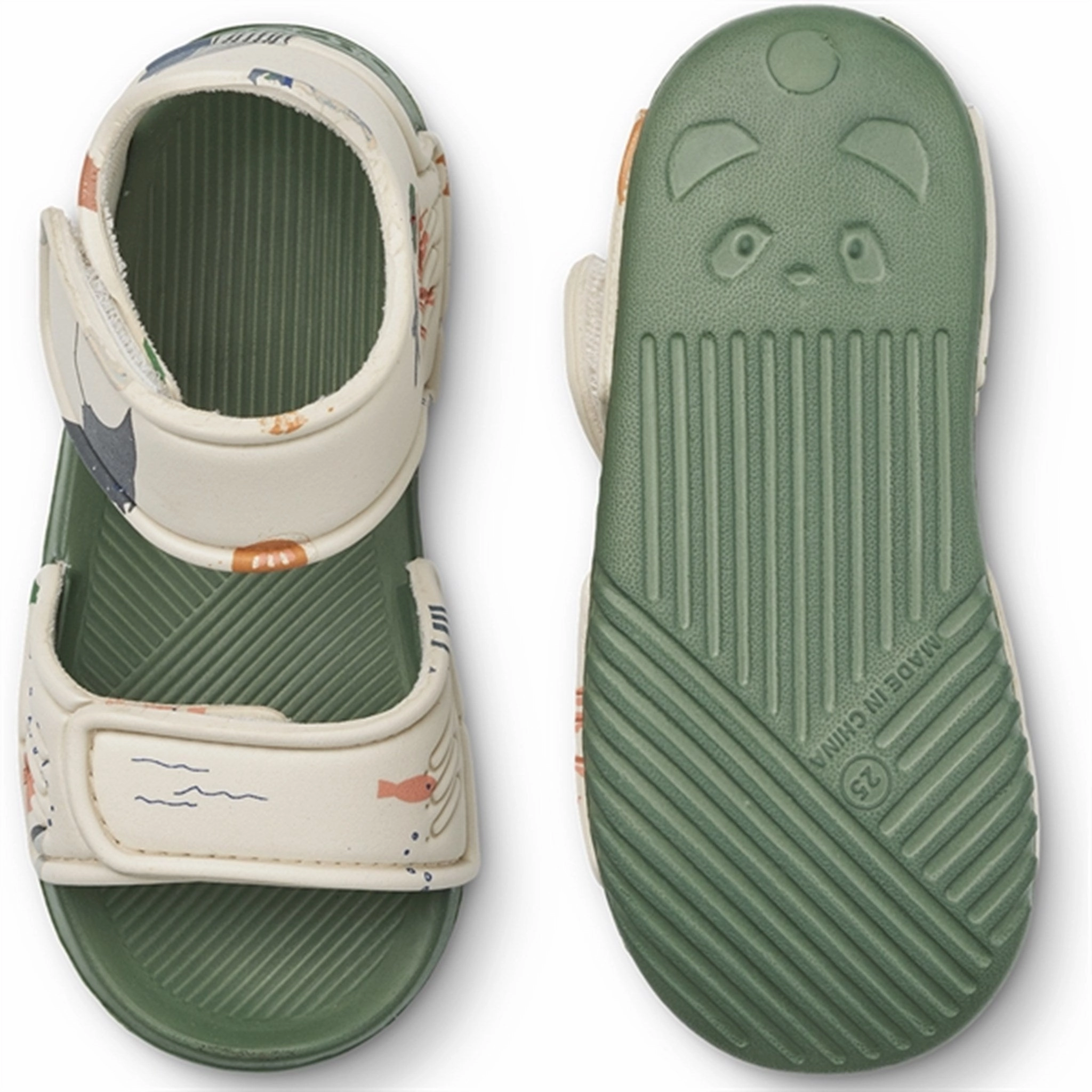 Liewood Blumer Sandals Sea Creature/Sandy Lagoon Mood