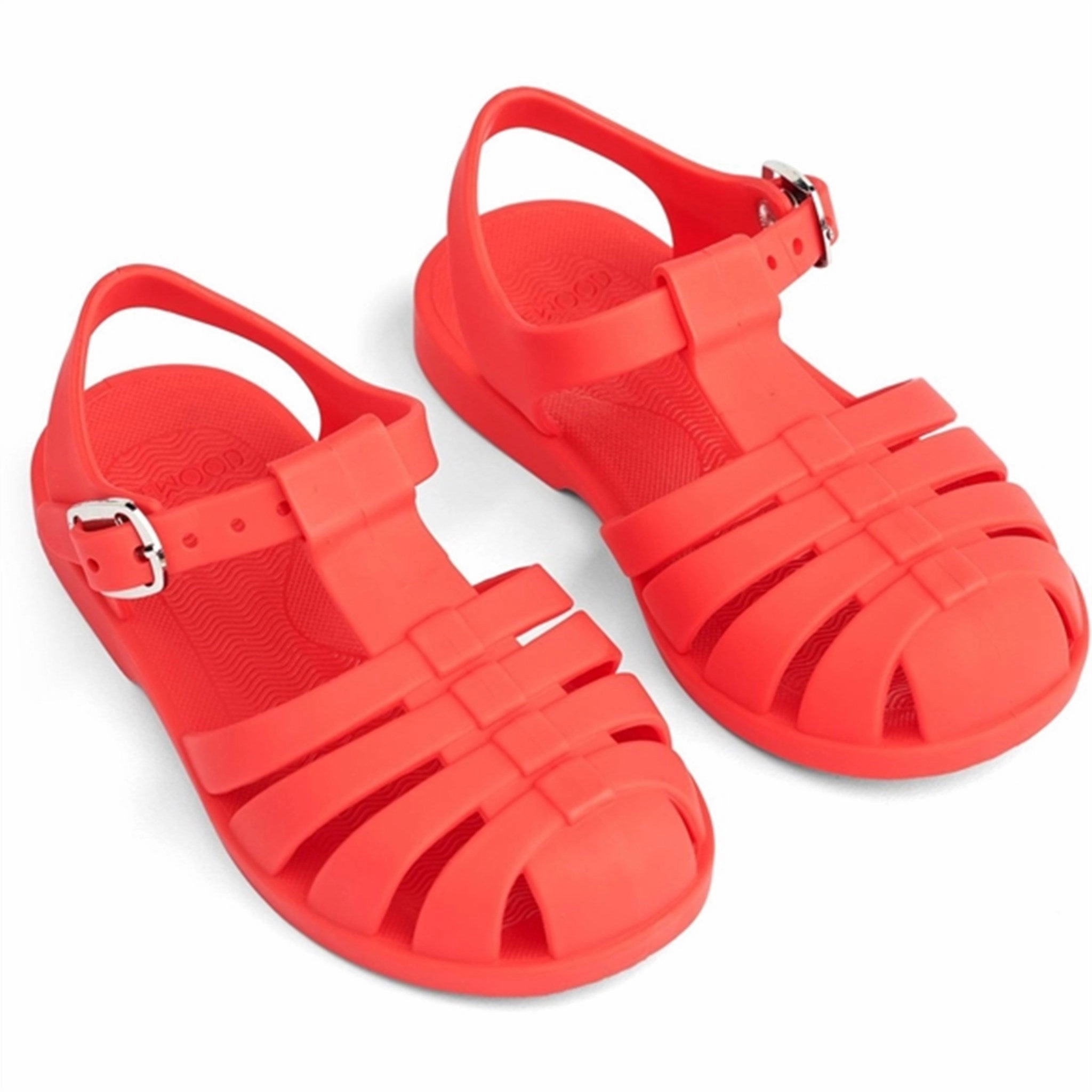 Recyclable Packaging Lightweight Walking Shoes Liewood Bre Sandaler Apple Red