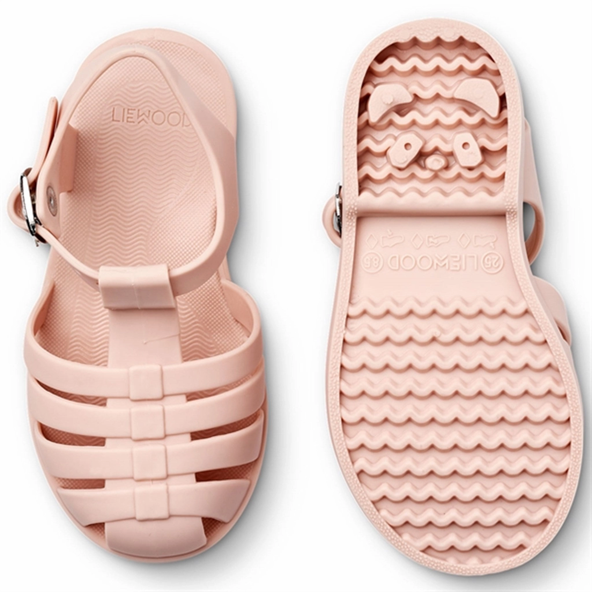 Liewood Bre Sandals Sorbet Rose Supportive Footbed