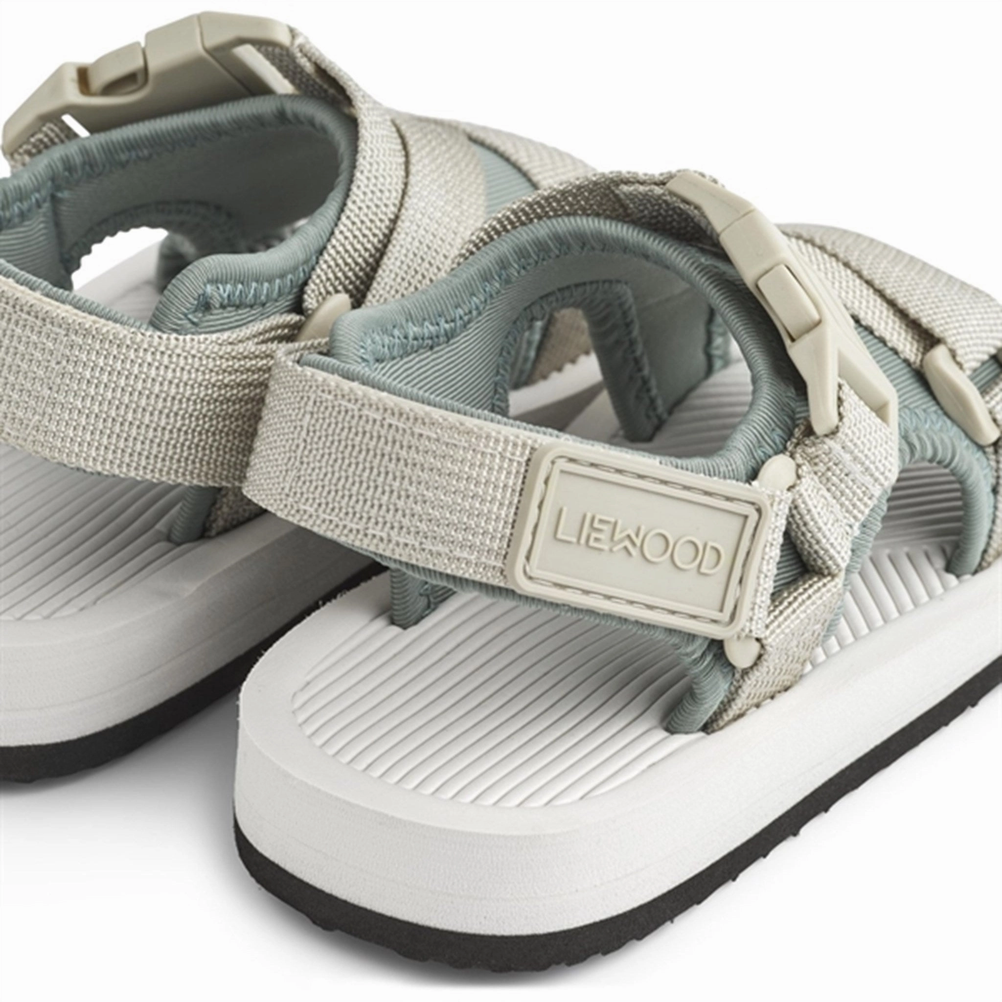 Casual Beach Sandals Supportive Fit Liewood Bruce Sandals Faune Green Multi Mix