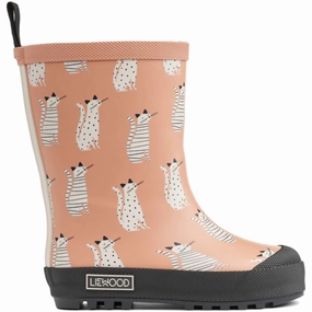 LieWood Cat / Tuscany Rose Mason Thermo Rainboot Comfortable Step