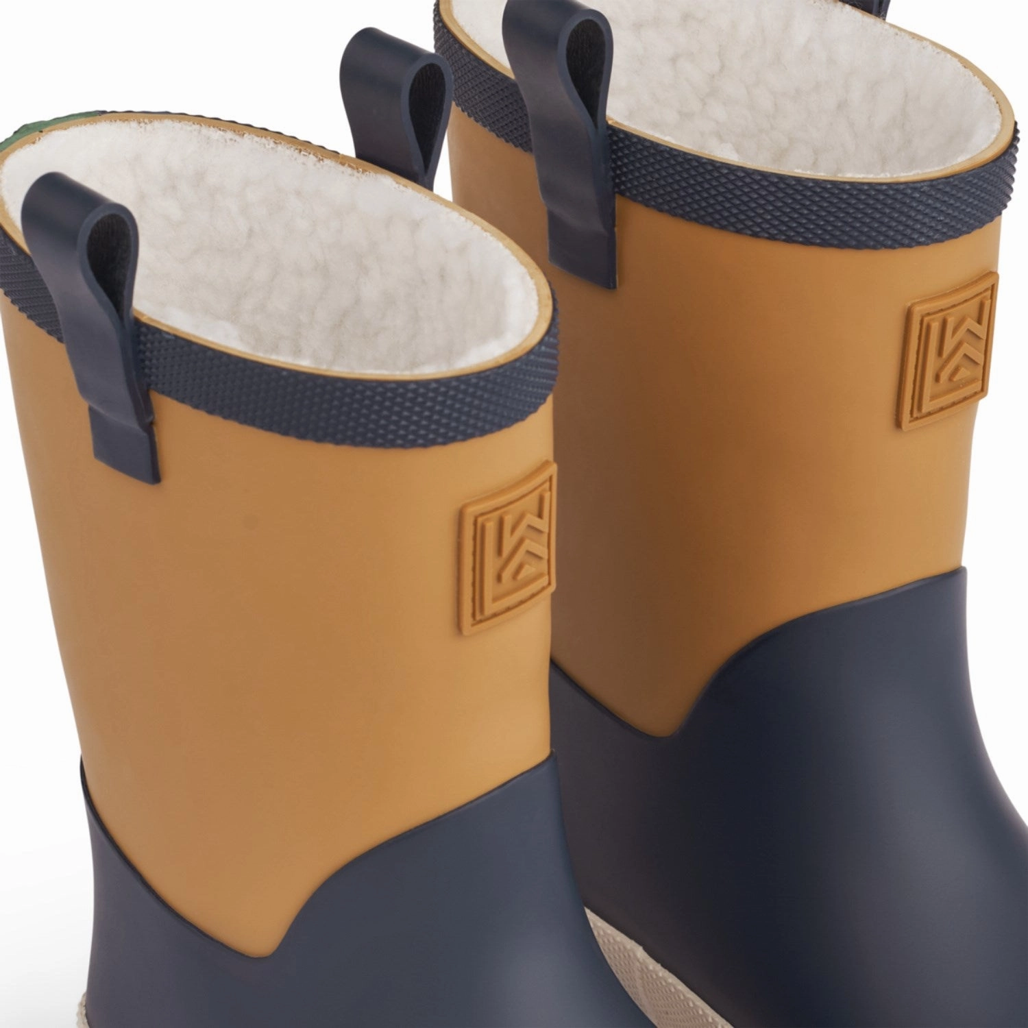 LieWood Classic Navy Multi Mix Sasha Thermo Rainboot Suede