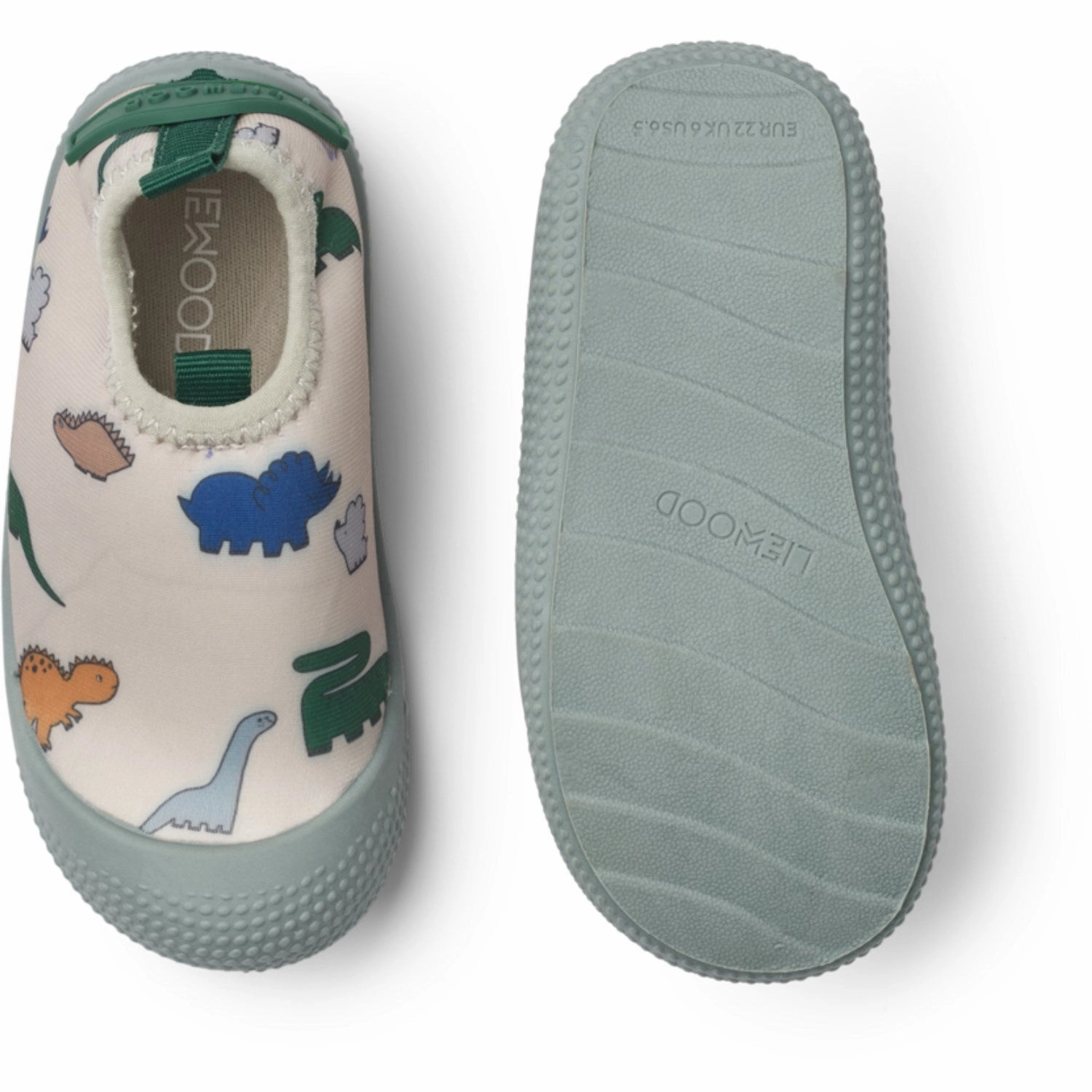 Supportive Footbed LIEWOOD Dinosaurs / Mist Sanjia Sea Shoe