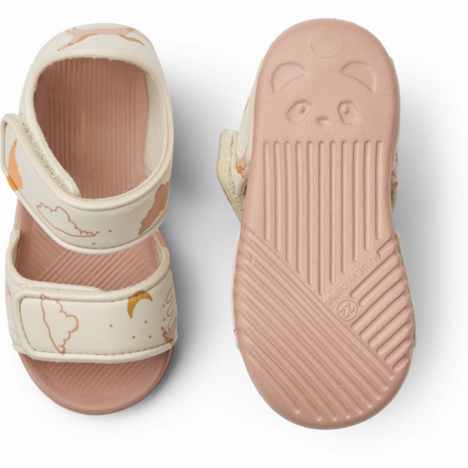 Smooth Finish LIEWOOD Dream / Ecru Blumer Printed Sandal