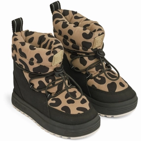 LIEWOOD Mega Leo / Oat Mix Zoey Snowboot Cushioned Step Weekend Wanderer Comfort Lining Nature Lover