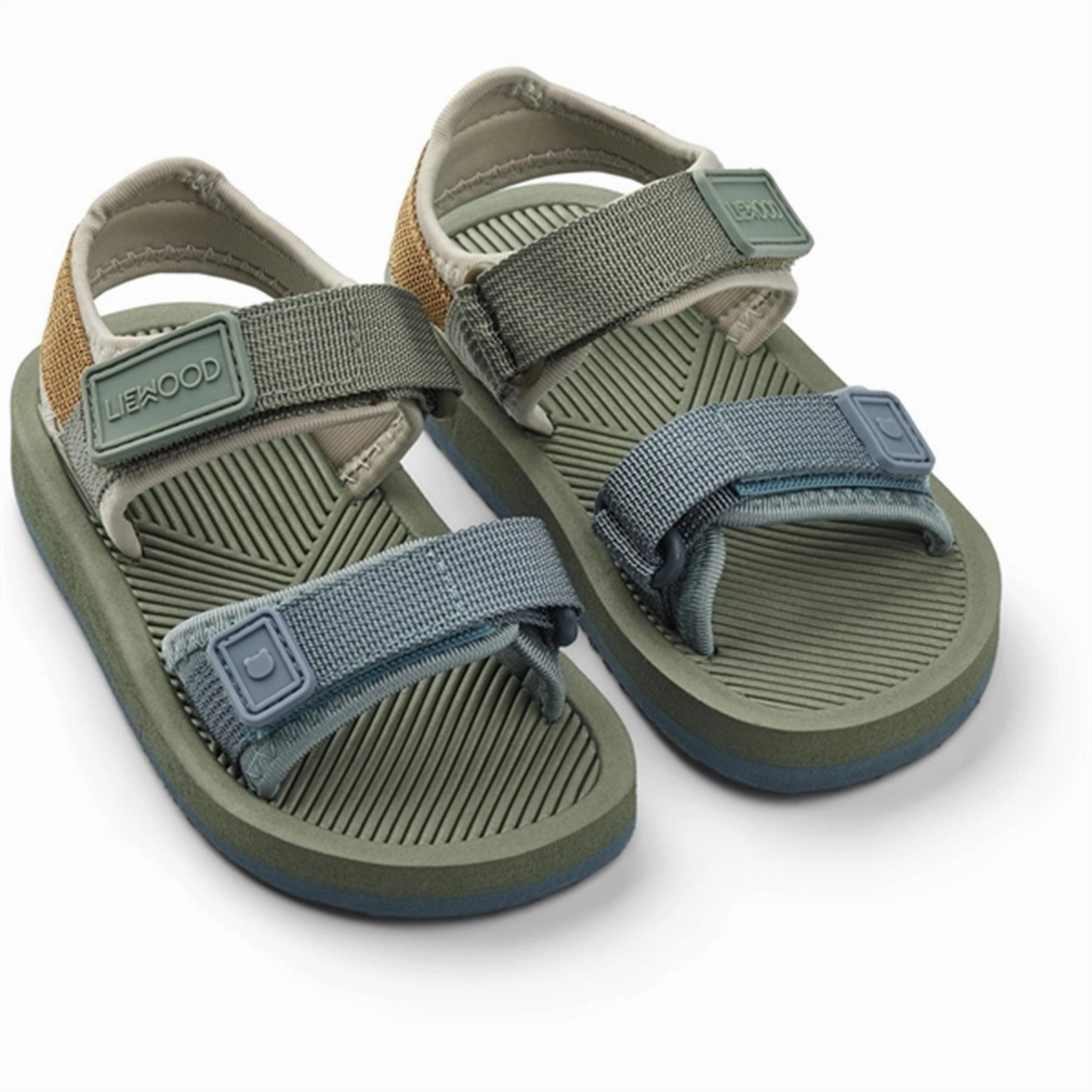 Liewood Monty Sandals Hunter Green Multi Mix Sun Ready