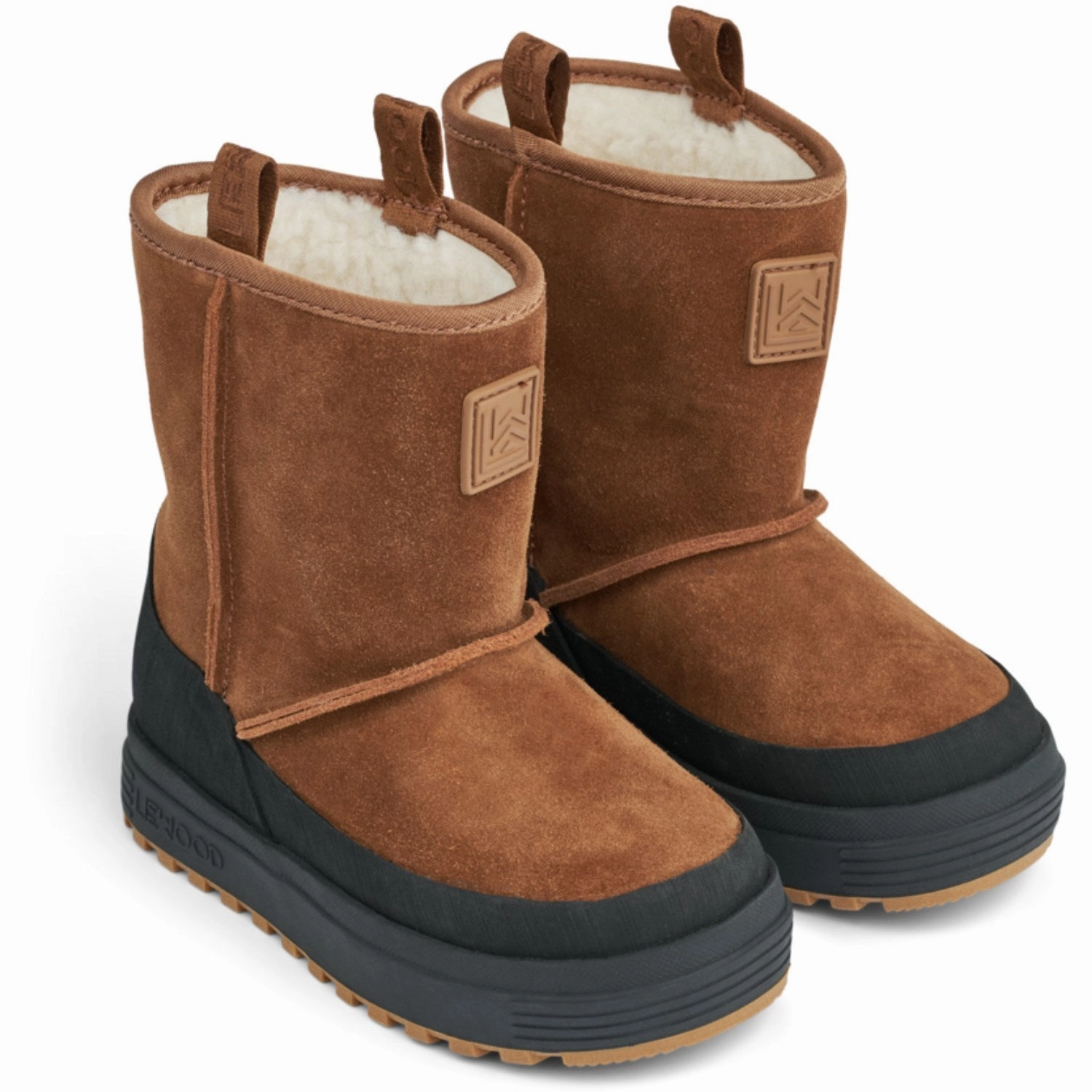 LieWood Pecan / Black Mattie Suede Boot Comfortable fit