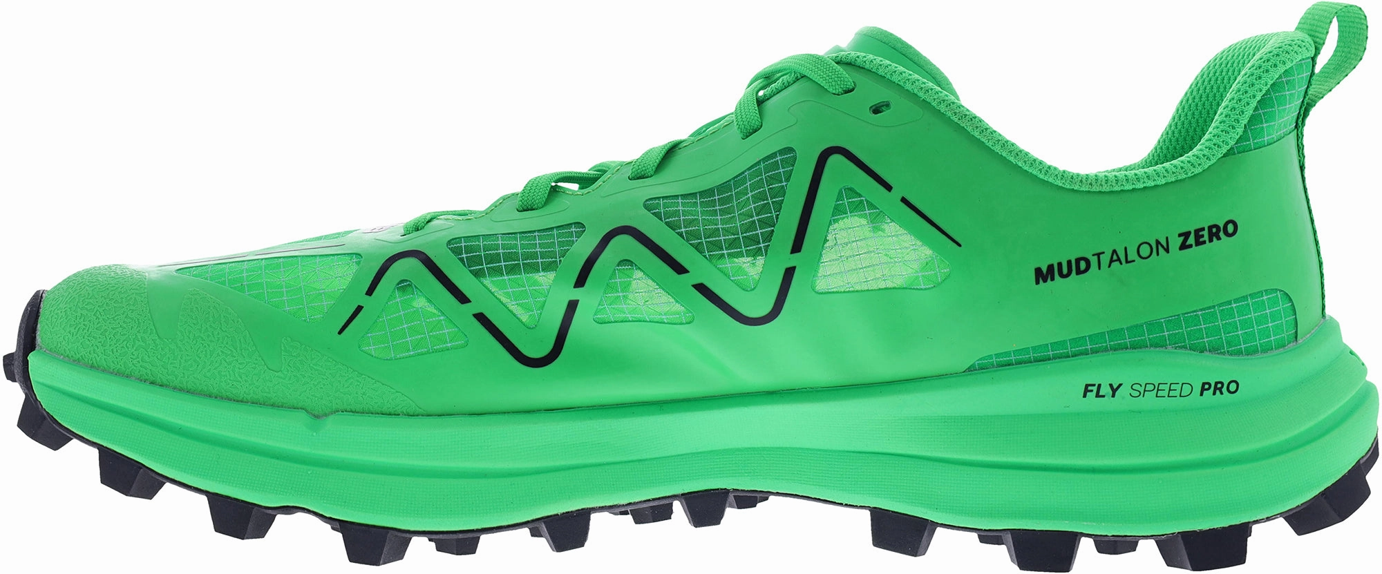 Inov8 TrailTalon Zero WIDE FIT Mens Trail Running Shoes - Green Hyperglide Movement Tech Curvy Running