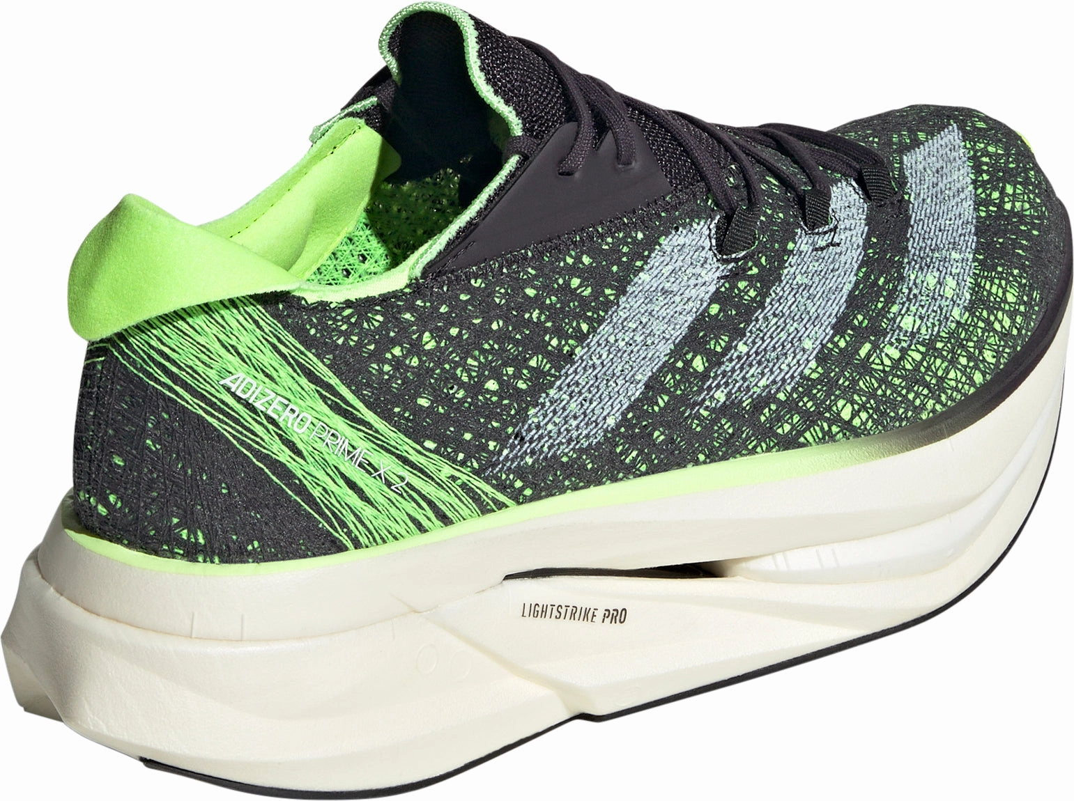 durable rubber shoes adidas Adizero Prime X 2.0 Strung Running Shoes - Black