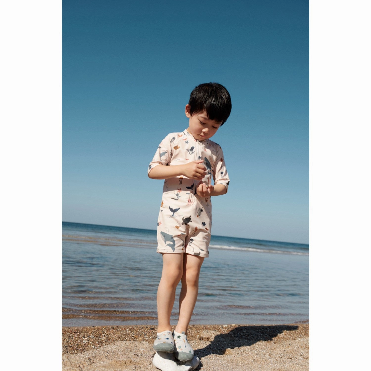 Coast Step Practical All-Day Wear LIEWOOD Sea Creature / Sandy Sanjia Sea Shoe