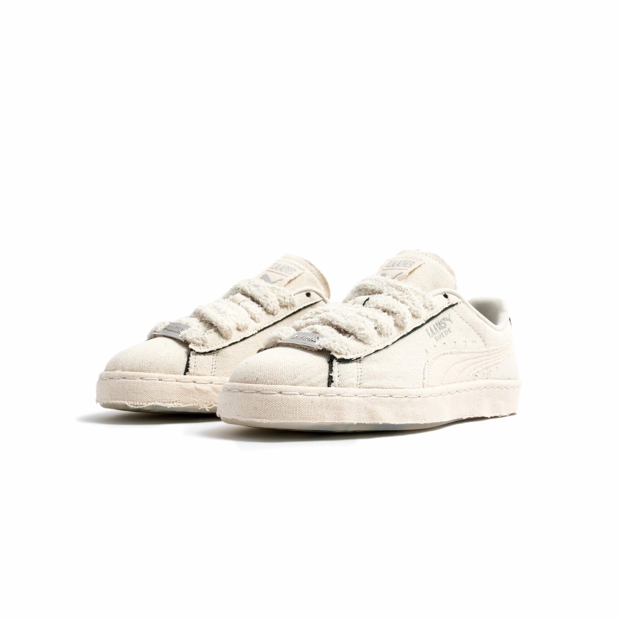 equestrian shoes anaerobic - ready Puma x Laams Mens Suede Blank Canvas Shoes