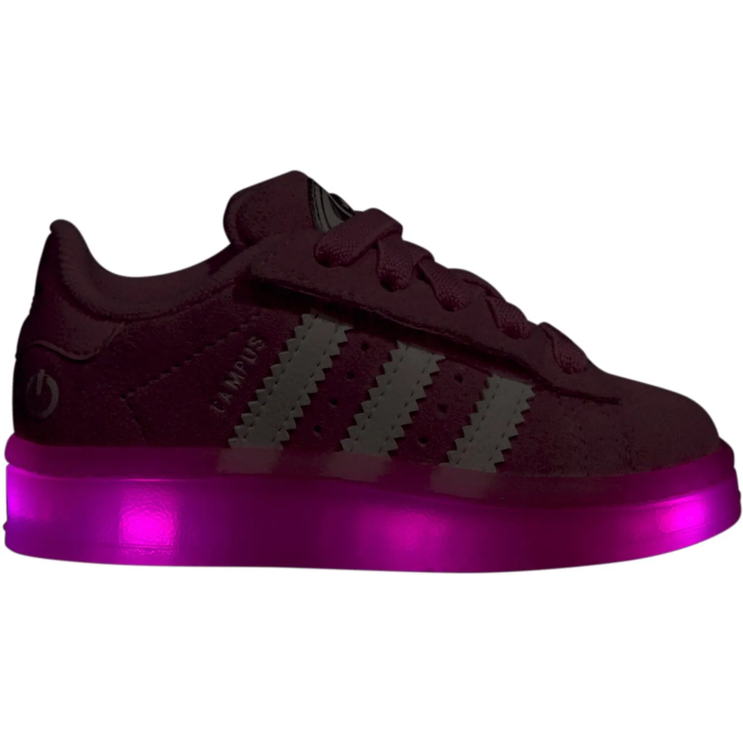 adidas Originals Bliss Pink/Ftwr White/Clear Pink Campus 00S Led Lights Cf El I Sneakers Contoured Fit