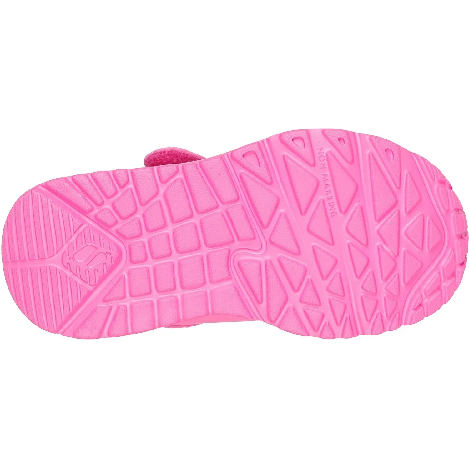 Skechers Pink Uno Lite Love Levitate Sock Like Collar Fit Fit Light