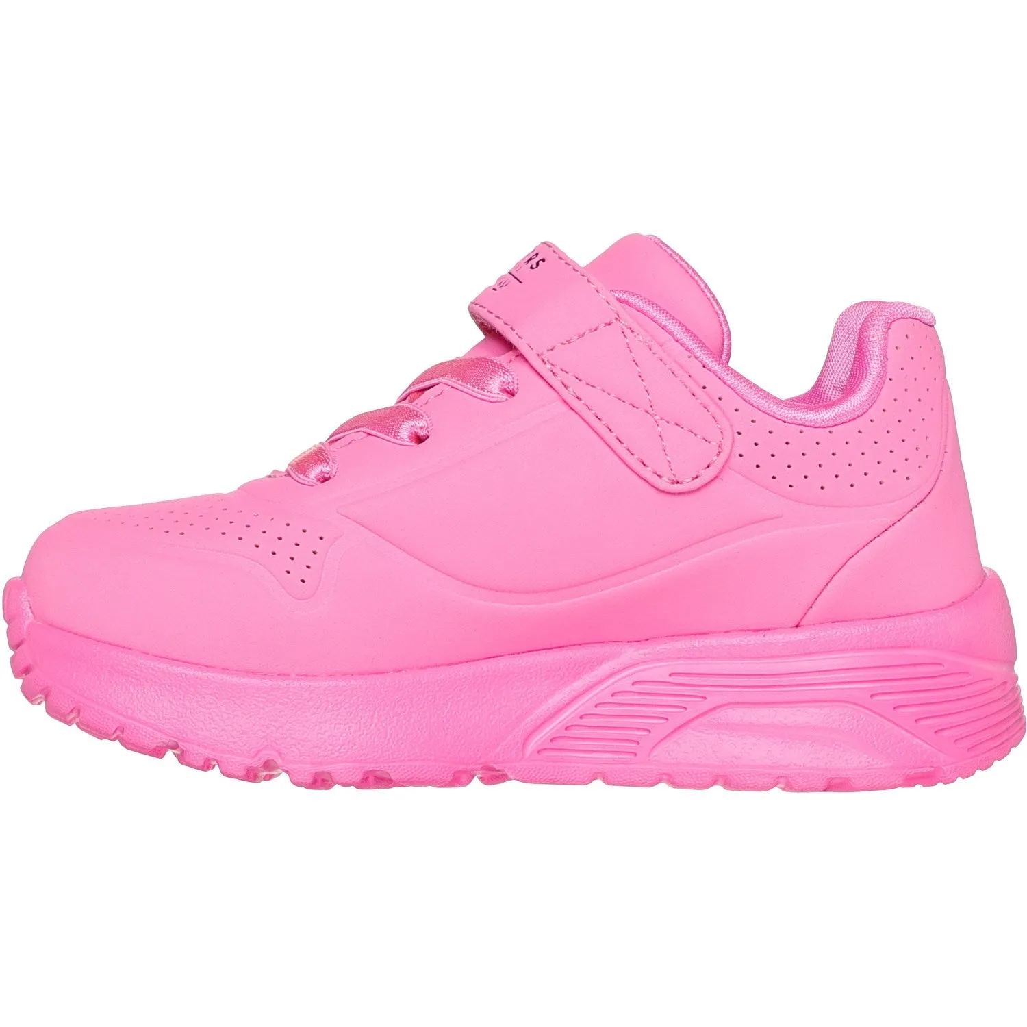 Skechers Pink Uno Lite Love Levitate Ventilated Tongue Design