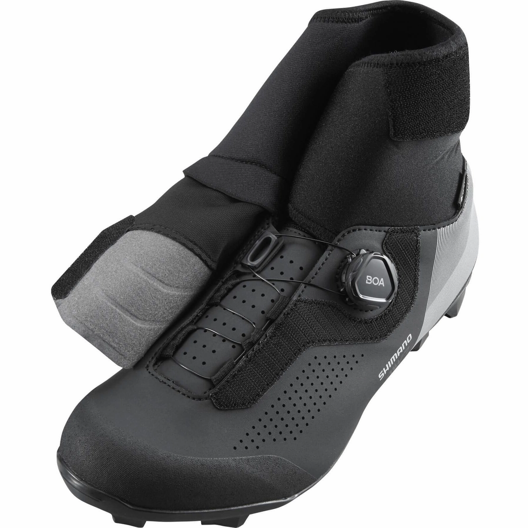 Shimano MW702 GORE-TEX Mens MTB Cycling Boots - Black Work Life