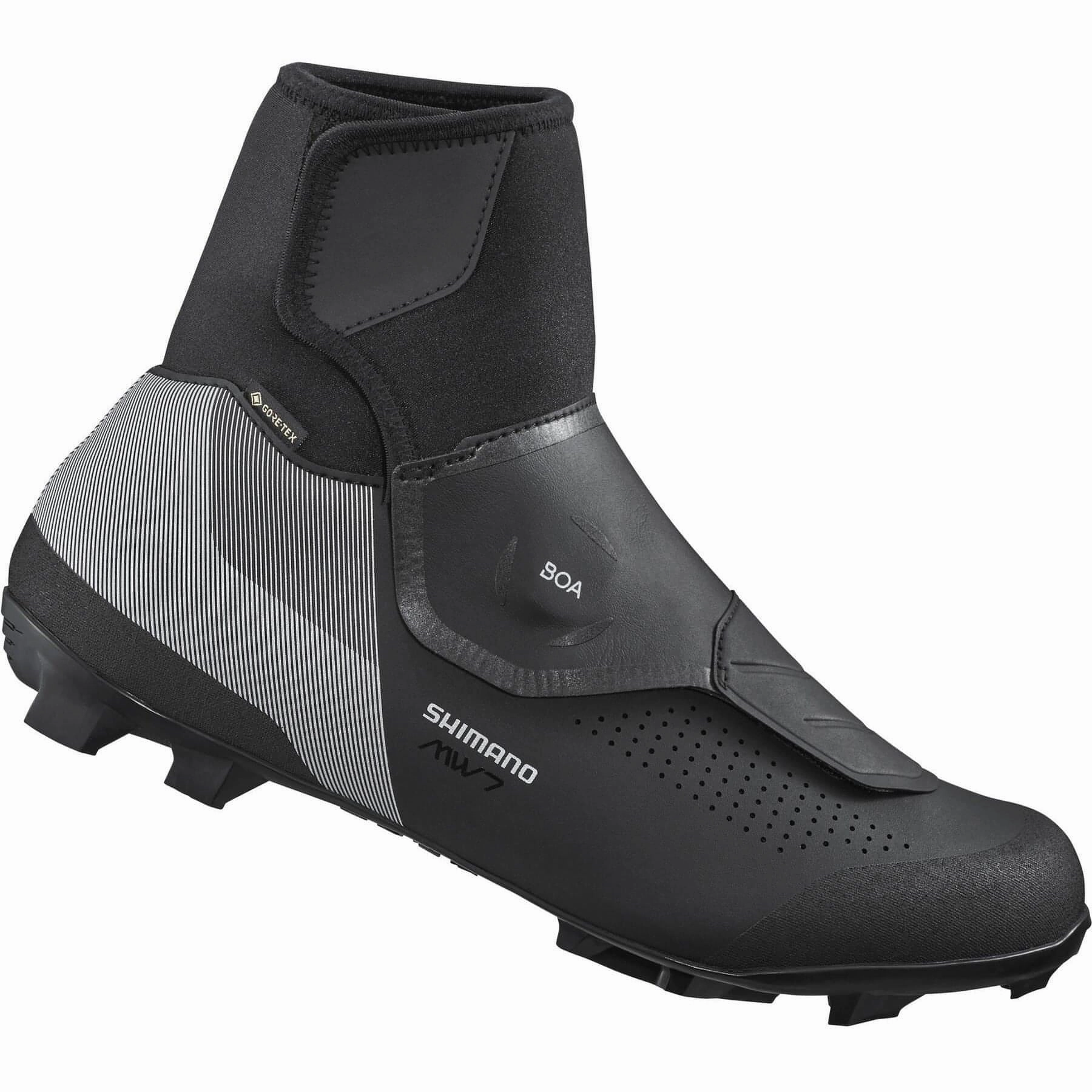 Season Ready Shimano MW702 GORE-TEX Mens MTB Cycling Boots - Black