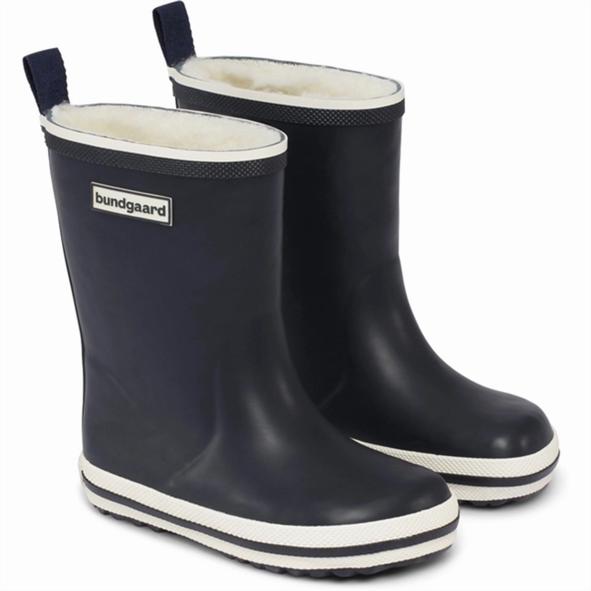 Heat-resistant work use Bundgaard Charly High Warm Rubber Boot Classic Navy