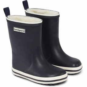 Heat-resistant work use Bundgaard Charly High Warm Rubber Boot Classic Navy