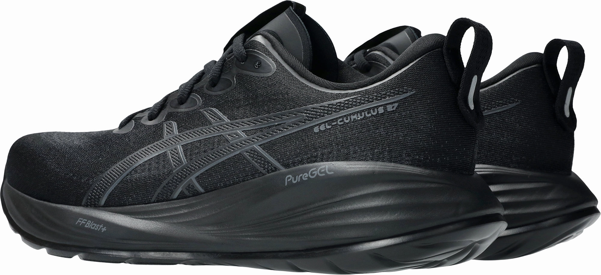 Asics Gel Cumulus 27 Mens Running Shoes - Black Orthopedic Footbed running in winter