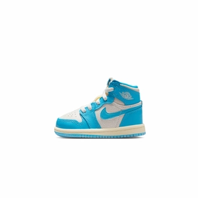 Air Jordan 1 Infants Retro High OG "UNC Reimagined" Shoes Abrasion Resistant Guardrails desert - climate shoes