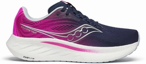 Saucony Ride 18 Womens Running Shoes - Blue Torsion Guide