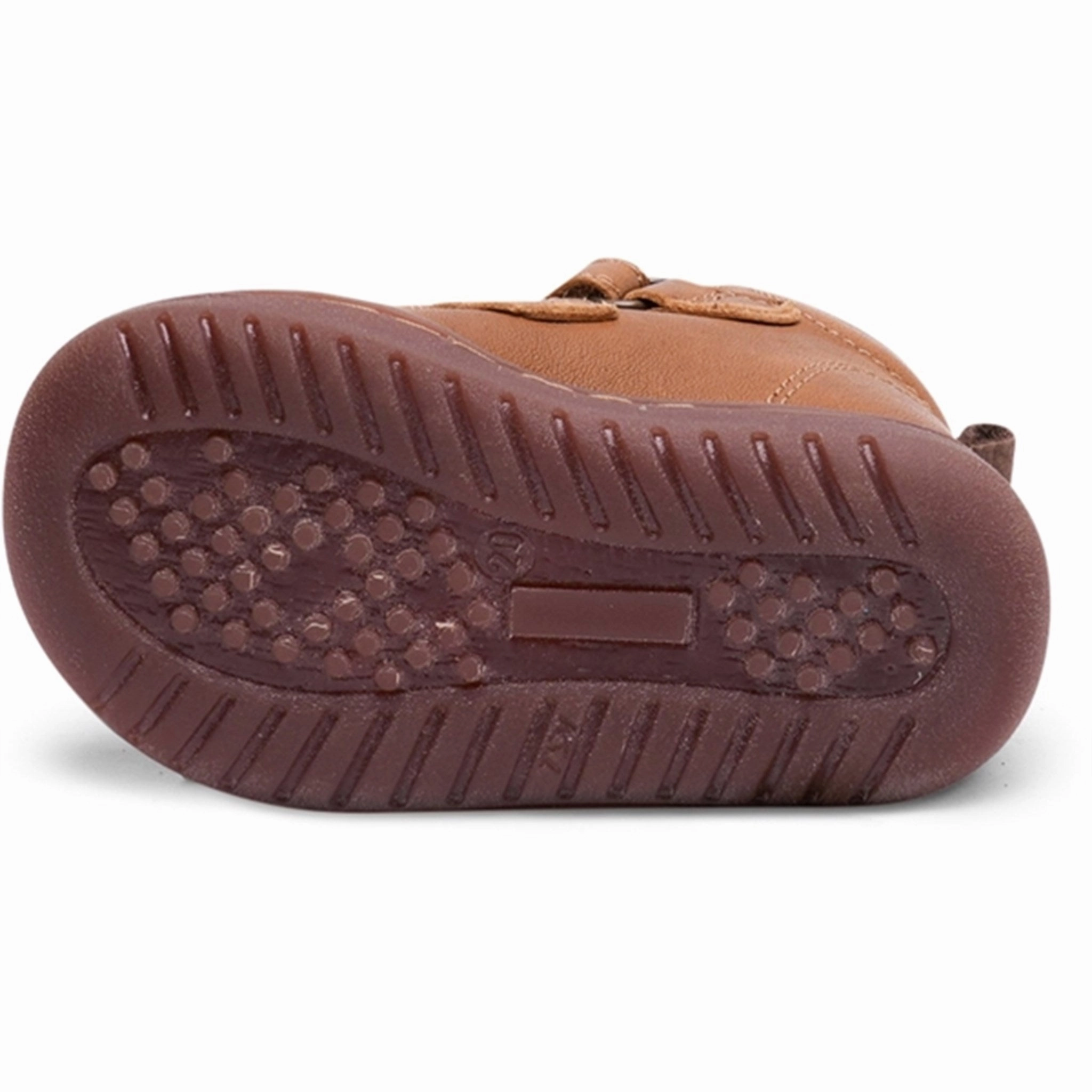 Rubberized Tread Workplace Use Bisgaard Rudi V Tex Shoes Cognac