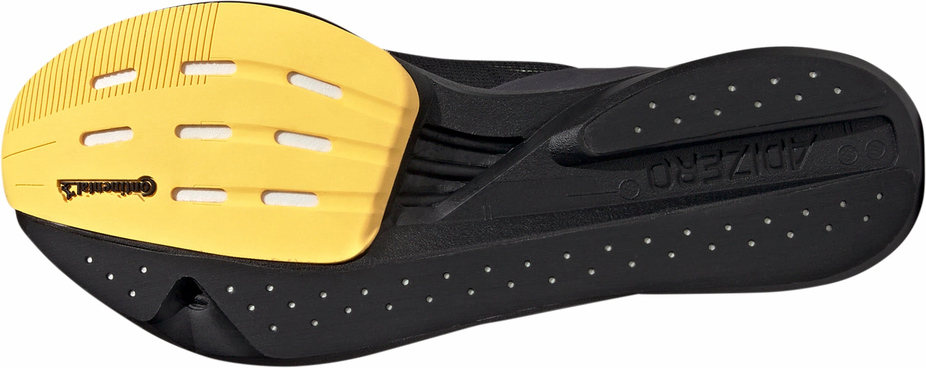 Ultra Durable Tread Pattern adidas Adizero Takumi Sen 10 Mens Running Shoes - Black