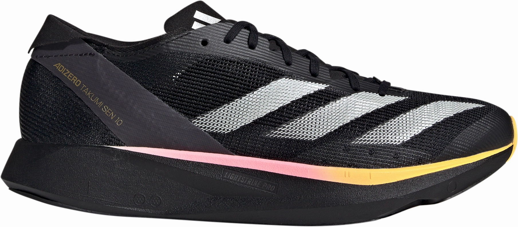 running for a change of scenery adidas Adizero Takumi Sen 10 Mens Running Shoes - Black