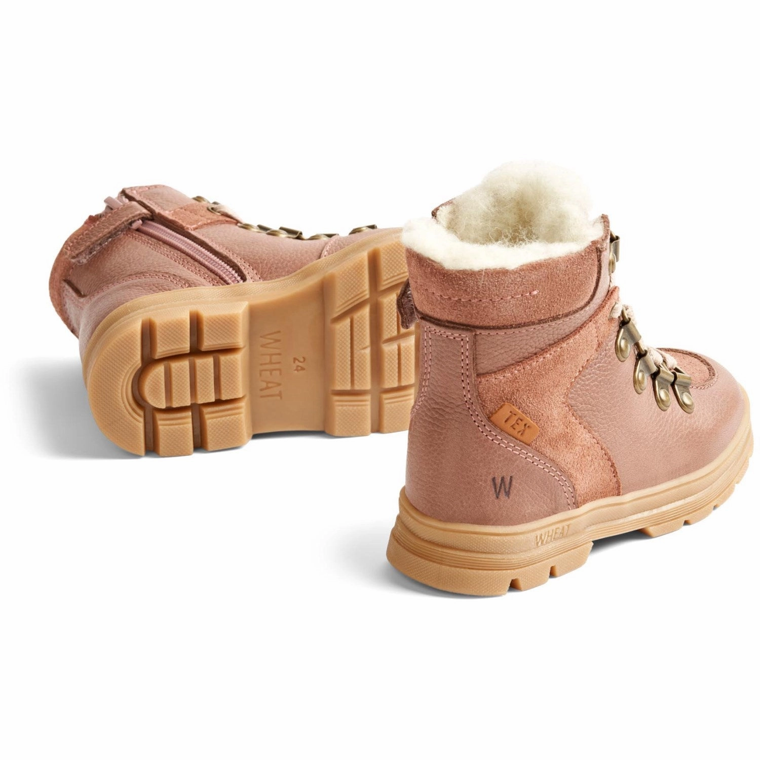 Rugged Build Wheat Dusty Rouge Winterboot Toni Hiker Tex