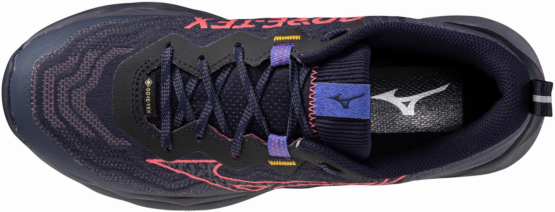 Mizuno Wave Daichi 9 GORE-TEX Womens Trail Running Shoes - Blue Style - updated Rough