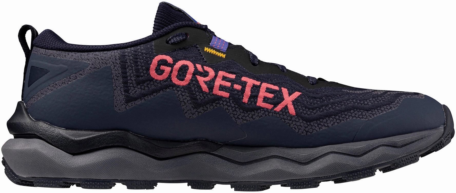 Grip Technology Mizuno Wave Daichi 9 GORE-TEX Womens Trail Running Shoes - Blue