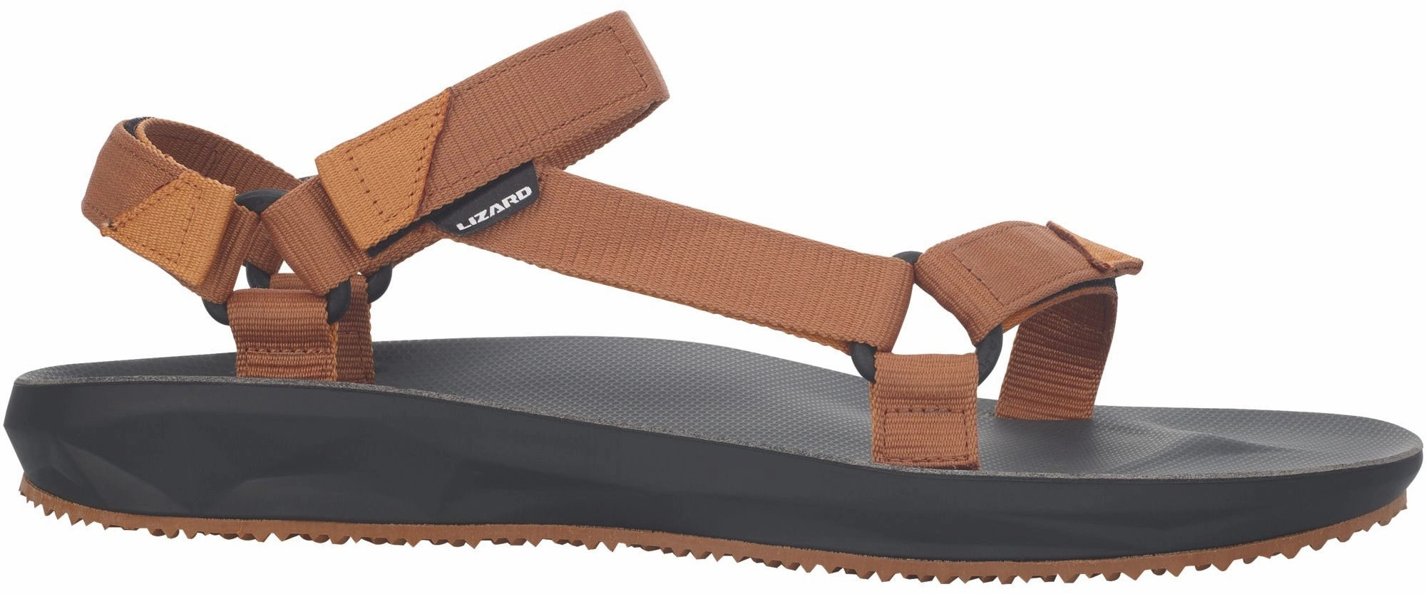 Lizard Hike 2 Mens Sandals - Brown Reinforced Toe Guard