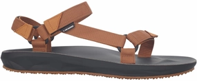Lizard Hike 2 Mens Sandals - Brown Reinforced Toe Guard
