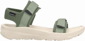 Shock absorption Durable Rubber Outsole Lizard Trek Womens Sandals - Green