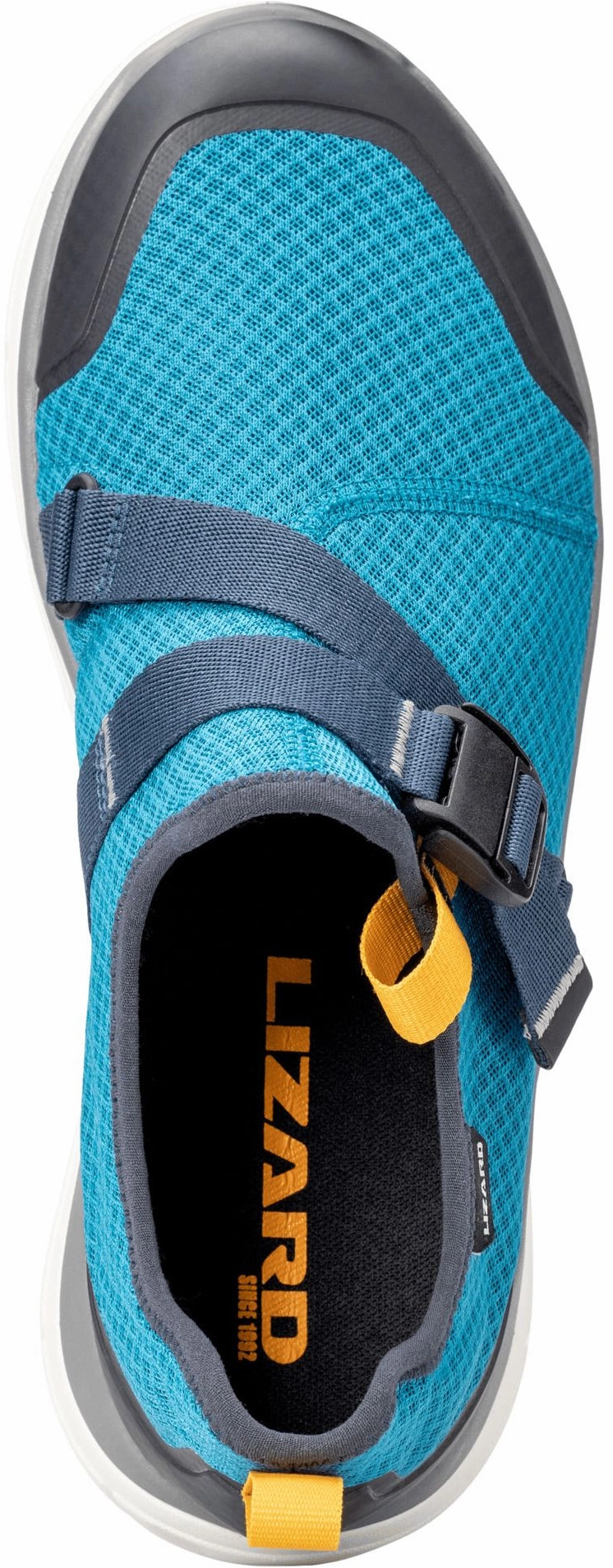 Lizard Way Mens Walking Shoes - Blue for outdoor activities